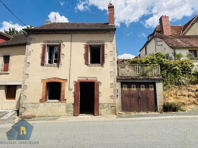 Maison vente à Aubusson, Boussac-bourg