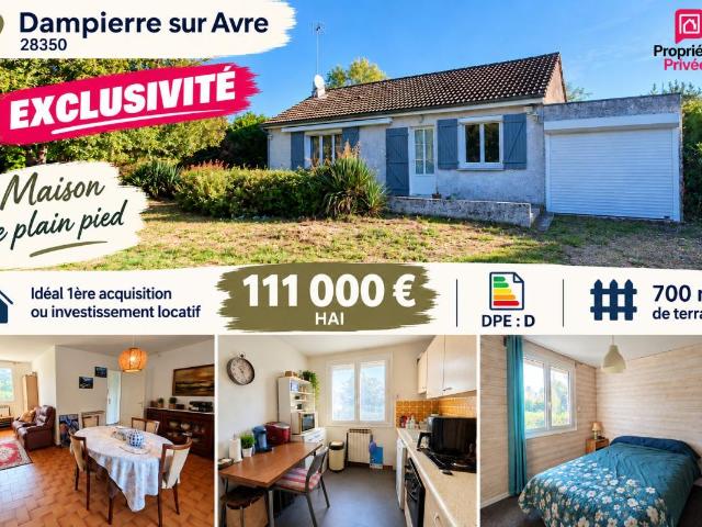 Maison vente à Dampierre-sur-Avre, Eure-et-Loir