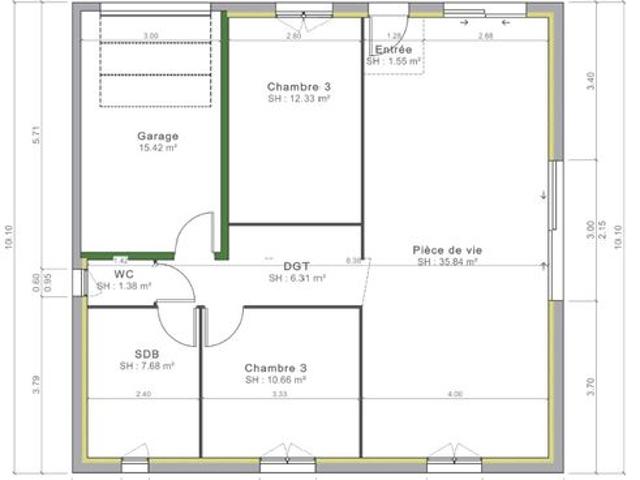 Maison vente à Champier, Isère