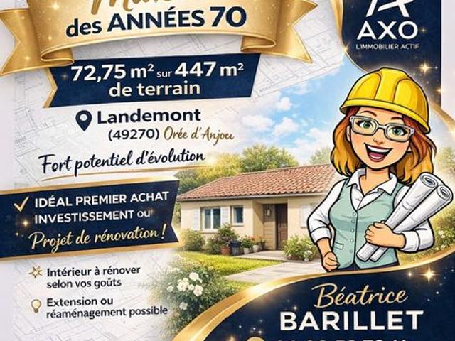 Maison vente à Cholet, Pays de la Loire