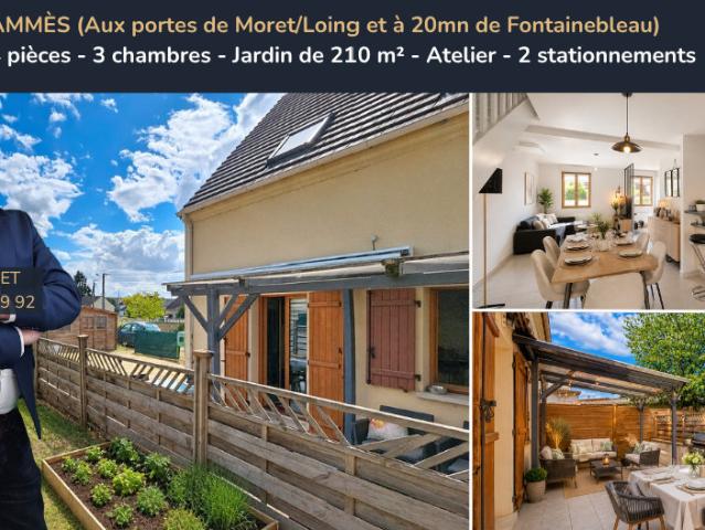 Maison vente à Fontainebleau, Saint-mammès