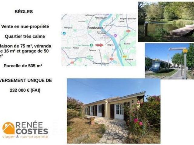 Maison vente à Terres Neuves, Bègles
