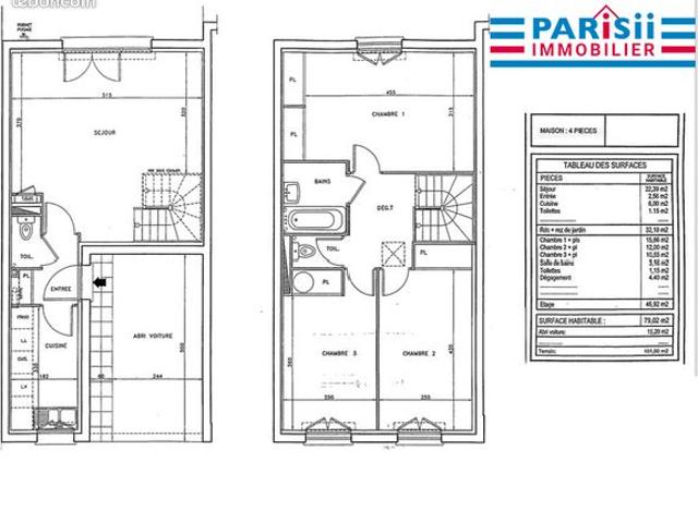 Maison vente à Argenteuil, Cormeilles-en-parisis