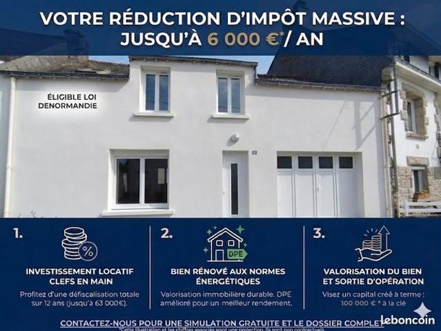 Maison vente à Vannes, Bretagne