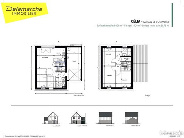 Maison vente à Coutances, Hauteville-sur-mer