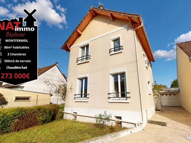 Maison vente à Le Raincy, Montfermeil