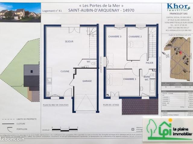 Maison vente à Caen, Saint-aubin-d'arquenay