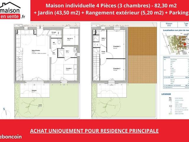 Maison vente à Gap, L'epine