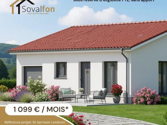 Maison vente à Issoire, Saint-germain-lembron
