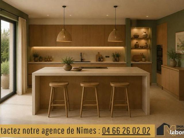 Maison vente à Nîmes, Aigaliers