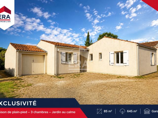 Maison vente à Saintes