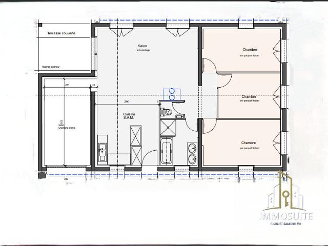 Maison location à Pujau, Sallebœuf
