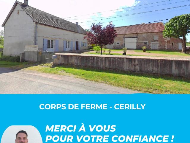 Maison vente à Fond Pourri, Cérilly