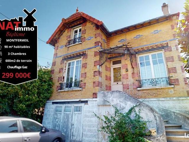 Maison vente à Le Raincy, Montfermeil