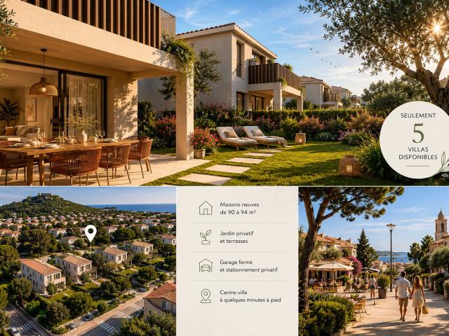 Maison vente à Arrondissement de Toulon, Six-fours-les-plages