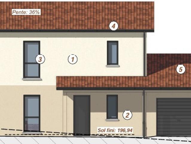 Maison vente à Bourg-en-Bresse, Guéreins