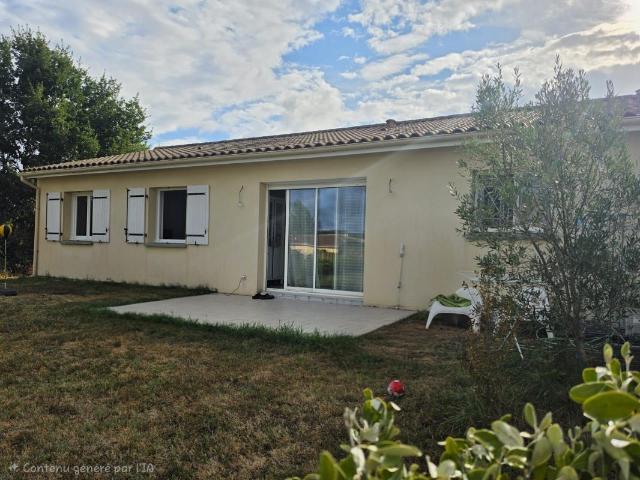 Maison vente à Langon, Baigneaux