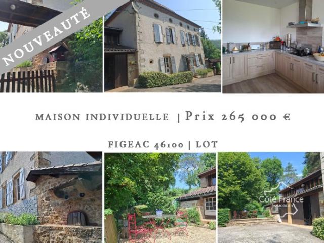 Maison vente à Figeac
