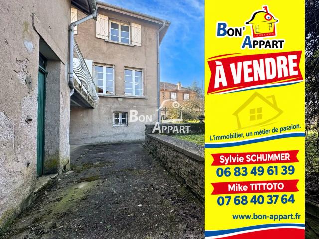 Maison vente à Val-de-Briey, Moutiers