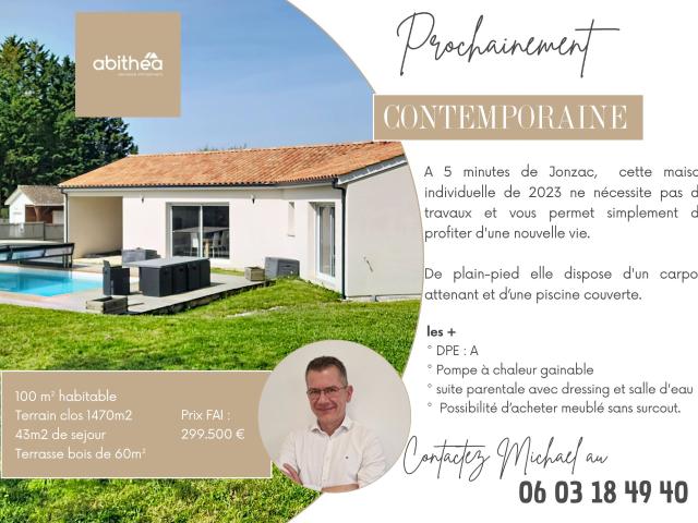 Maison vente à Jonzac, Clam