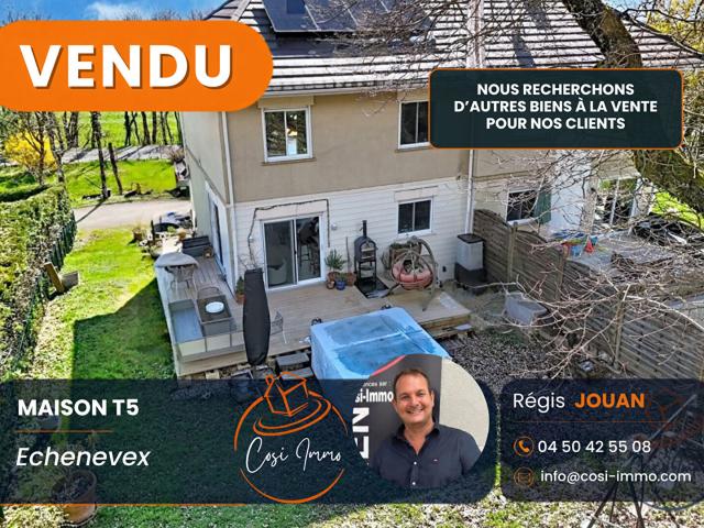 Maison vente à Échenevex, Ain