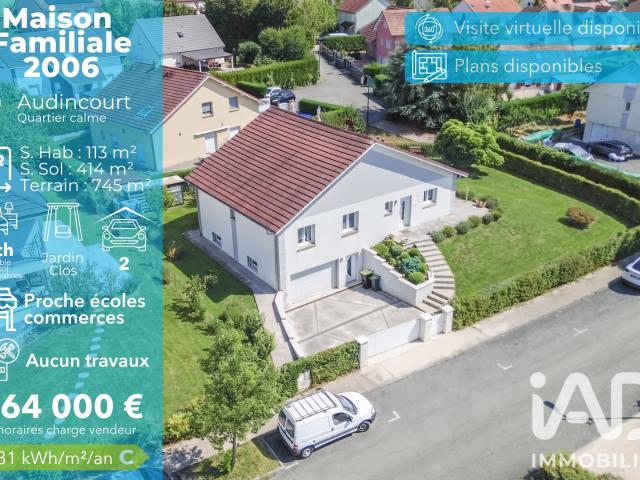 Maison vente à Gare-Naille-Arbletiers-Cantons, Audincourt