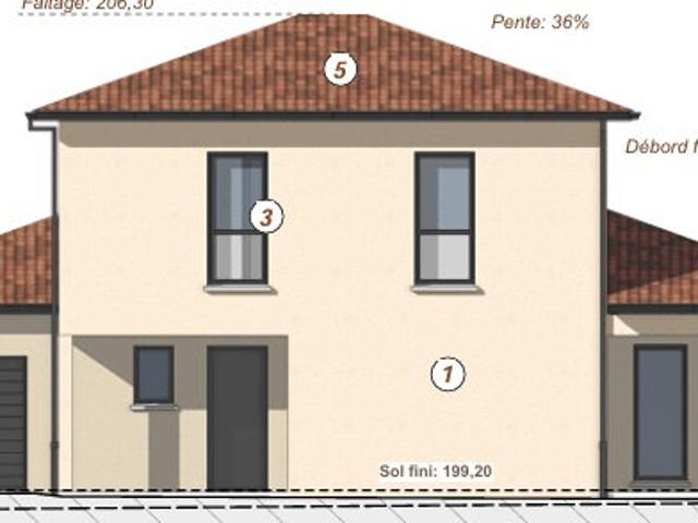 Maison vente à Bourg-en-Bresse, Guéreins