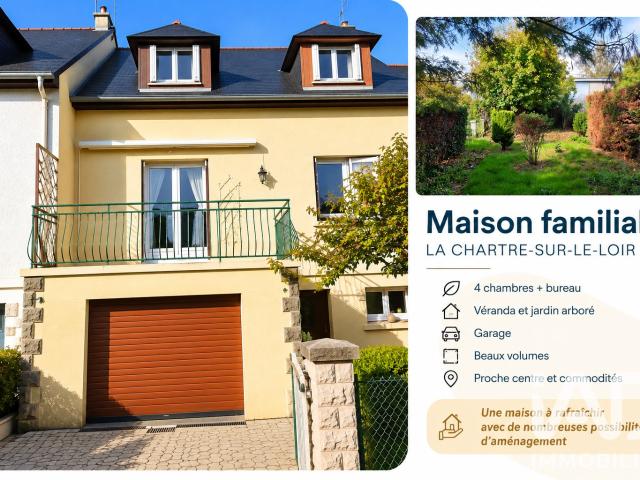 Maison vente à Les Chateaux, La Chartre-sur-le-Loir