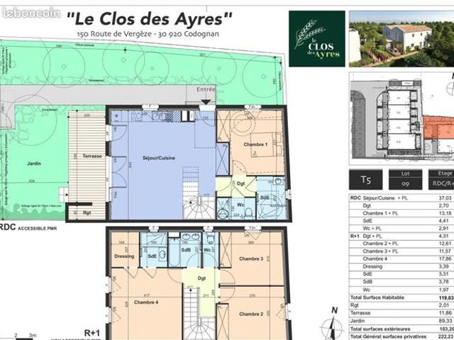 Maison vente à Nîmes, Codognan