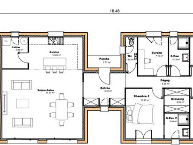 Maison vente à Mont-de-Marsan, Bas-mauco