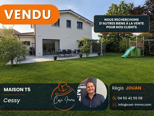 Maison vente à Tutegny, Cessy