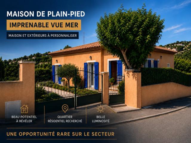Maison vente à Nice