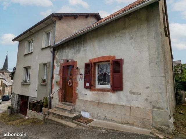 Maison vente à Aubusson, La Courtine