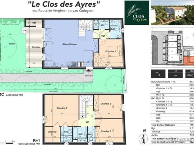Maison vente à Nîmes, Codognan