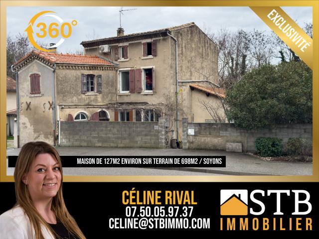 Maison vente à Tournon-sur-Rhône, Soyons