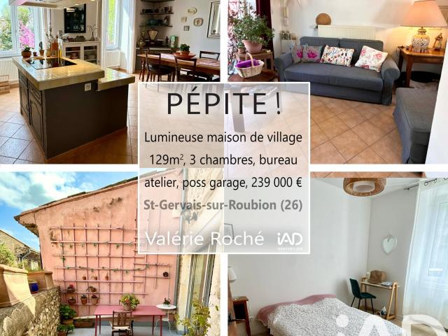 Maison vente à Nyons, Saint-gervais-sur-roubion
