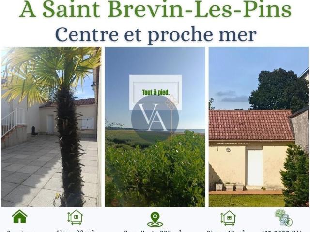 Maison vente à Saint-Nazaire, Saint-brevin-les-pins