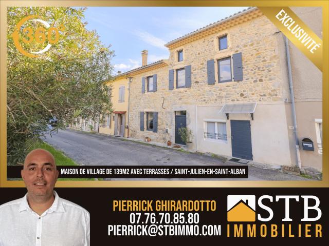 Maison vente à Privas, Saint-symphorien-sous-chomérac