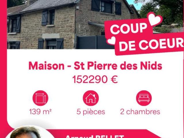 Maison vente à Mayenne, Saint-pierre-des-nids