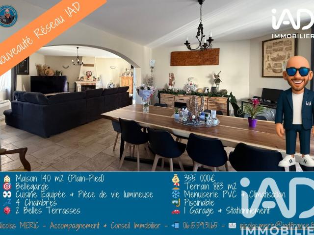 Maison vente à Bellegarde, Gard