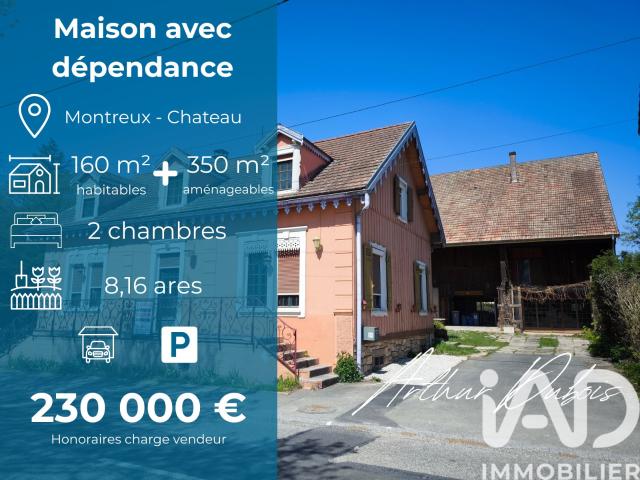 Maison vente à Belfort, Montreux-château