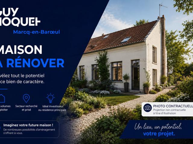Maison vente à Lille, Marcq-en-Barœul