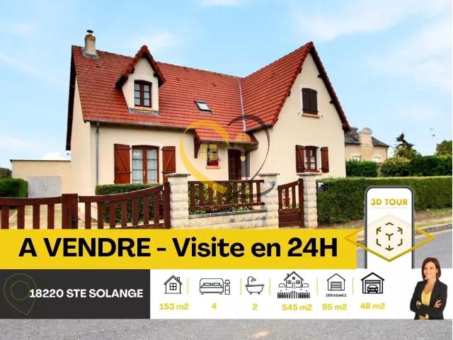 Maison vente à Bourges, Sainte-solange