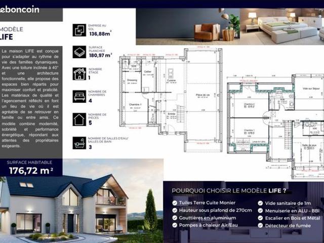 Maison vente à Palaiseau, Montlhéry