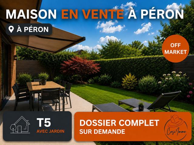 Maison vente à Gex, Péron