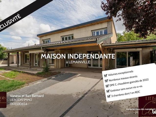 Maison vente à Nancy, Lemainville