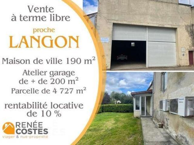 Maison vente à Langon