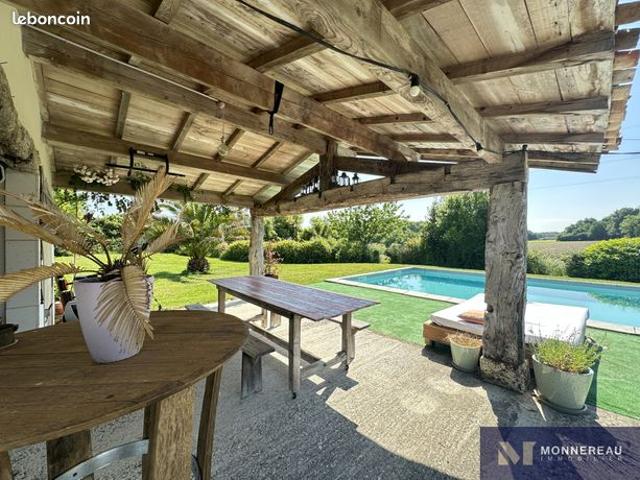 Maison vente à Cognac, Salles-de-barbezieux