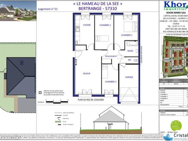 Maison vente à Thionville, Bertrange