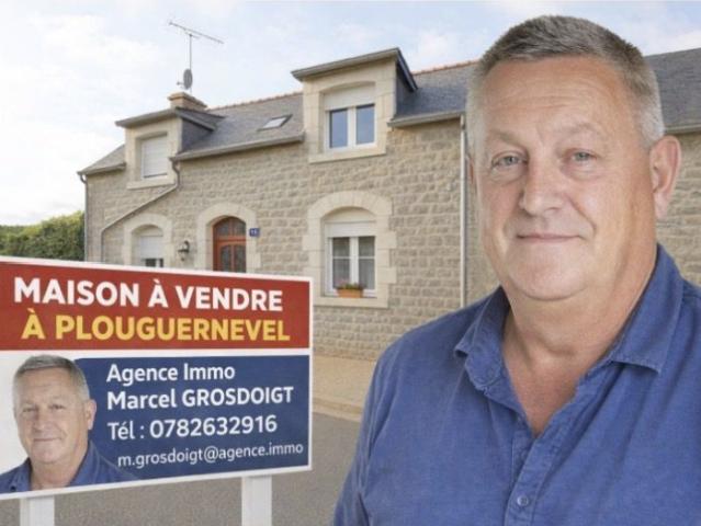 Maison vente à Locoal, Plouguernével
